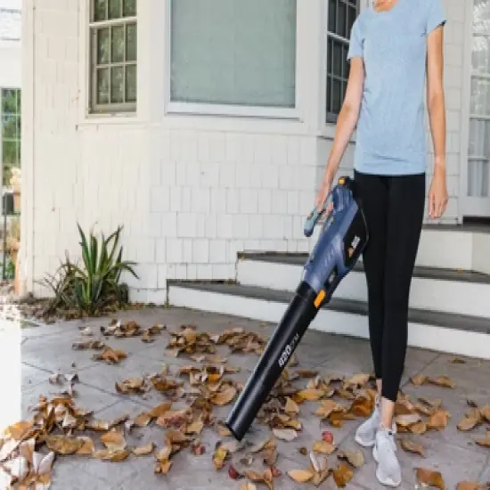 Blue Ridge BR8560U 40V MAX Cordless 450CFM Turbine Leaf Blower image {6}