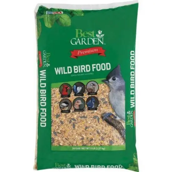 Best Garden 5 Lb. Wild Bird Seed image {1}