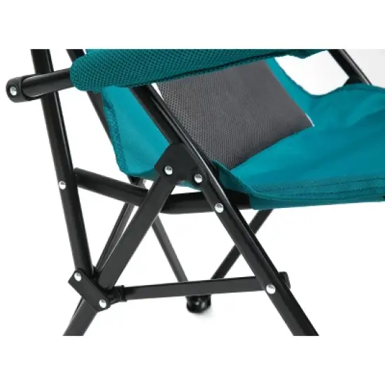 PAGED High Back Heavy Duty Lawn Chair Portable Folding Camping Chairs with Cup Holder for Camping, BBQ, Party, Picnics, Fishing image {5}