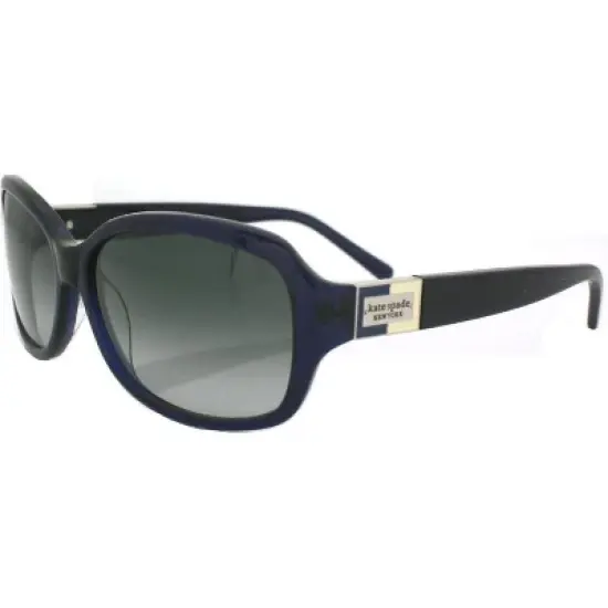 Kate Spade  X00 Womens Rectangle Sunglasses Navy 60mm image {1}
