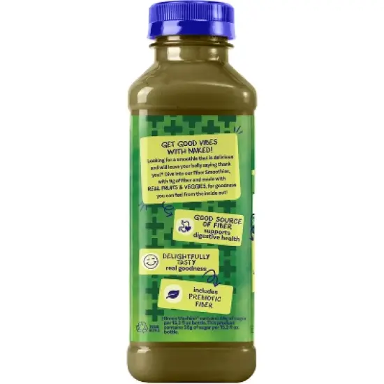 Naked Juice Tropical Greens Fiber Smoothie - 15.2 fl oz image {3}