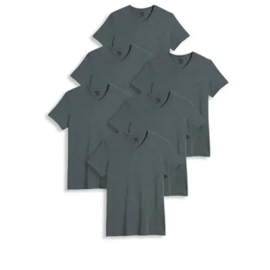 Jockey Men's Slim Fit Cotton Stretch V-Neck T-Shirt - 6 Pack image {4}