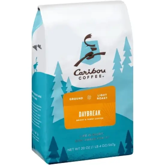 Caribou Coffee Daybreak Light Roast Ground Coffee - 20oz image {2}
