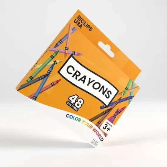 Standard Crayons - 24-count, Assorted Classic Colors (48 Packs) image {1}
