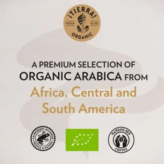 Lavazza &iexcl;Tierra! for Planet Ground Coffee, Light Roast, 100% Arabica, 10.5 oz Bag (Pack of 6) image {5}