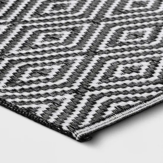 Diamond Check Indoor/Outdoor Rug - Room Essentials&trade; image {2}