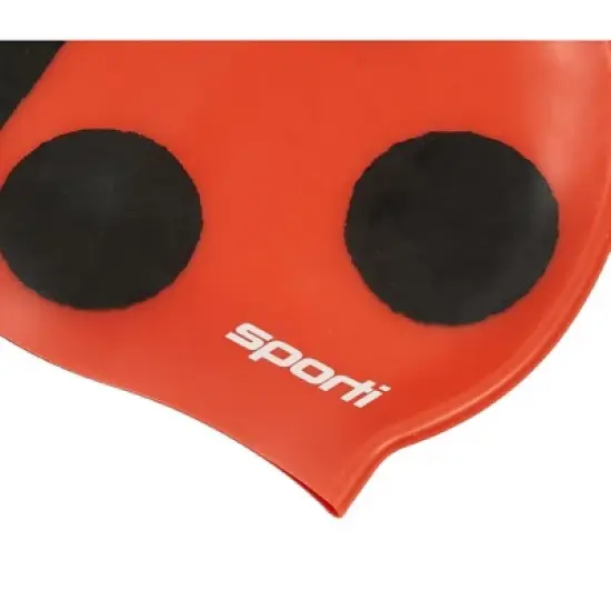 Sporti Ladybug Silicone Swim Cap Jr. image {2}