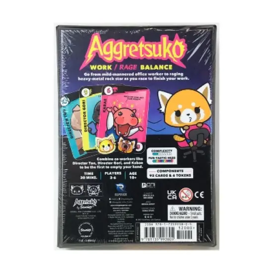 Aggretsuko Work/Rage Balance Board Game image {2}