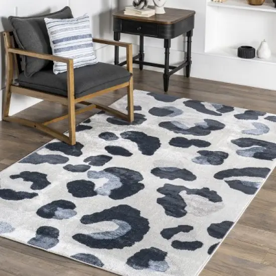 nuLOOM Shakira Modern Leopard Area Rug image {8}