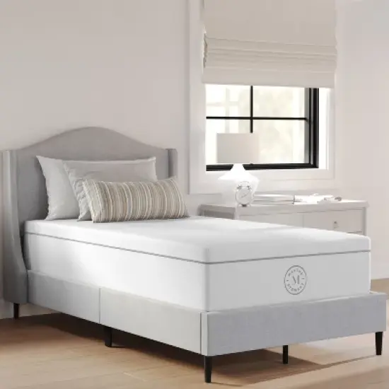 Martha Stewart SleepComplete 12" Firm Hybrid Pocket Spring and Foam Dual-Action Cooling Mattress with Soft Breathable CoolWeave Jacquard Knitted Top image {17}