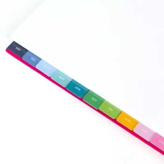 Emily Ley 2024 Planner 8.875"x7.875" Weekly/Monthly Solid Pink image {5}