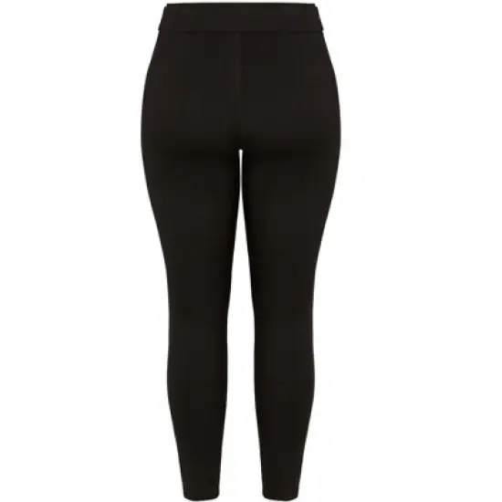 Women's Plus Size Party Fever Pant - black | CITY CHIC image {6}