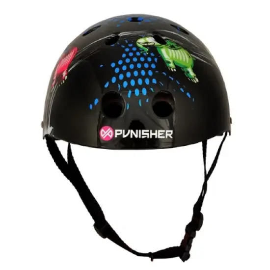 Punisher Skateboards Elephantasm Multi-Sport Skateboard Helmet 11-vent Size Medium, Black image {5}