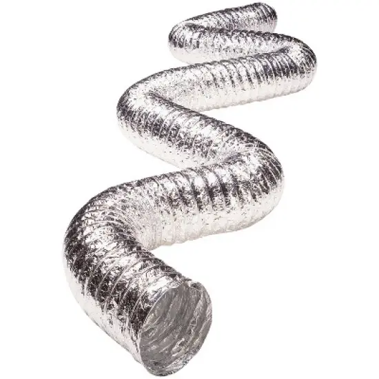 Deflecto&reg; Supurr-Flex&reg; 5-Ply 4-In. Aluminum Flexible Dryer Vent Transition Duct image {6}