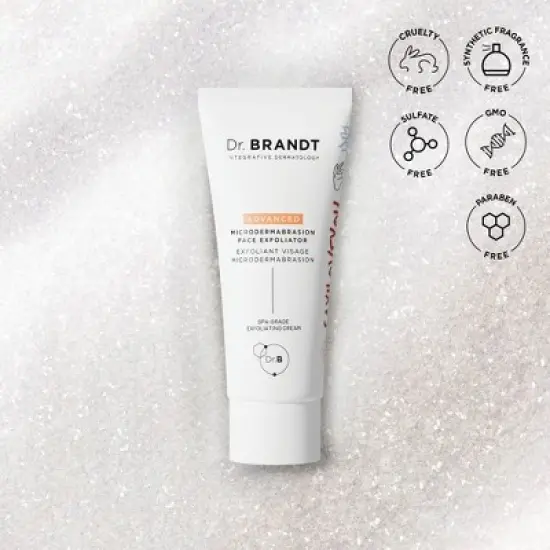 Dr. Brandt Advanced Microdermabrasion Face Exfoliator - Refines Texture, Minimizes the Look of Fine Lines & Enhances Overall Skin Tone image {8}