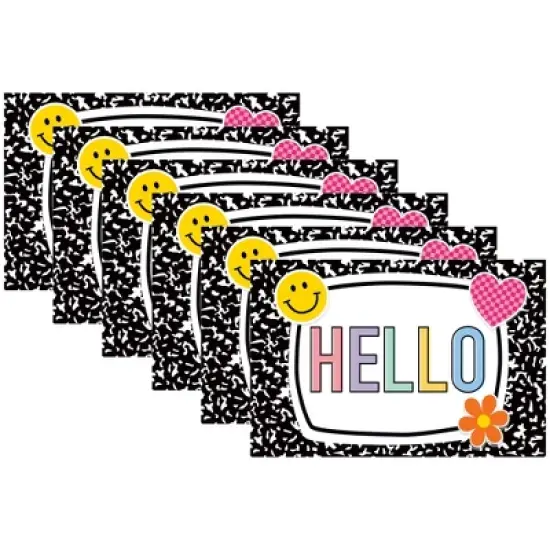 Teacher Created Resources&reg; Cool for School Hello Postcards, 30 Per Pack, 6 Packs image {4}
