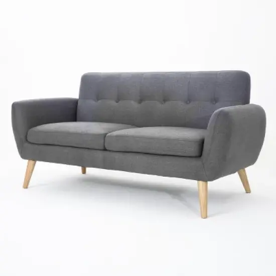 Josephine Mid-Century Modern Petite Sofa - Christopher Knight Home image {11}