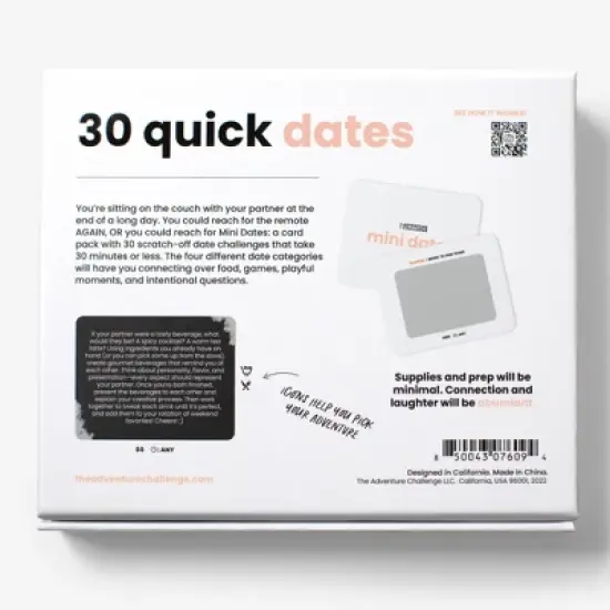 The Adventure Challenge Couples Game Mini Dates image {1}