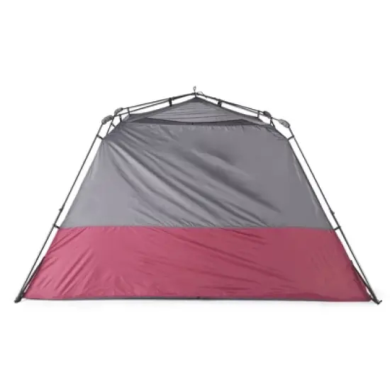 Core Equipment 11'x9' 6 Person Durable Quick Setup Camping Tent with Air Vents, Loft, Rainfly, Room Divider and Carry Bag - Red image {1}