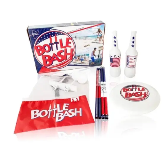 Bottle Bash USA Outdoor Game Set image {1}