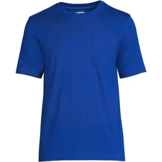 Lands' End Men's Super-T Short Sleeve T-Shirt with Pocket image {13}