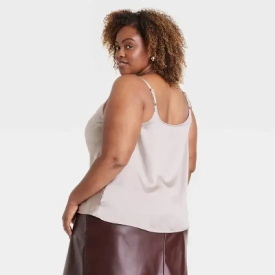 Women's Satin Tank Top - Ava & Viv&trade; image {1}