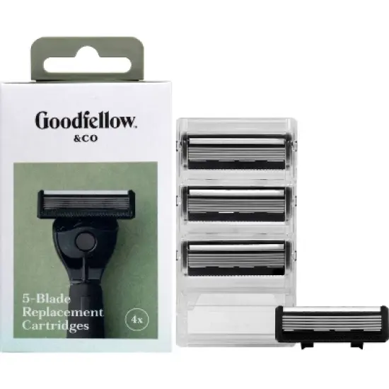 5 Blade Cartridges - 4ct - Goodfellow & Co&trade; image {1}