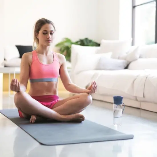 BergHOFF Leo 16.9oz Water Bottle, Blue image {8}