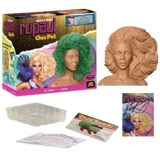 RuPaul Chia Pet - Signed image {2}