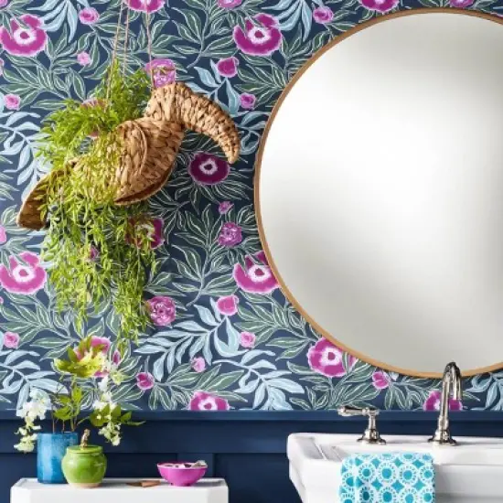 32" Round Decorative Wall Mirror - Project 62 image {5}