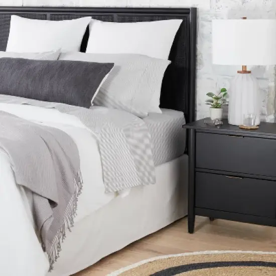 Euro Linen Blend Pillow Sham - Hearth & Hand&trade; with Magnolia image {1}