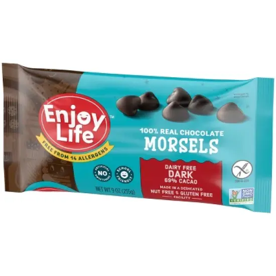 Enjoy Life Dairy Free Vegan Baking Chocolate Chips image {3}