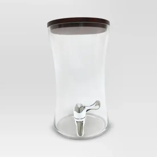 5.8L Glass Beverage Dispenser with Acacia Lid - Threshold&trade; image {1}