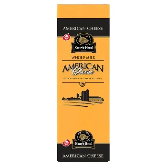 Boar's Head American Cheese - 5lbs - price per lb image {1}