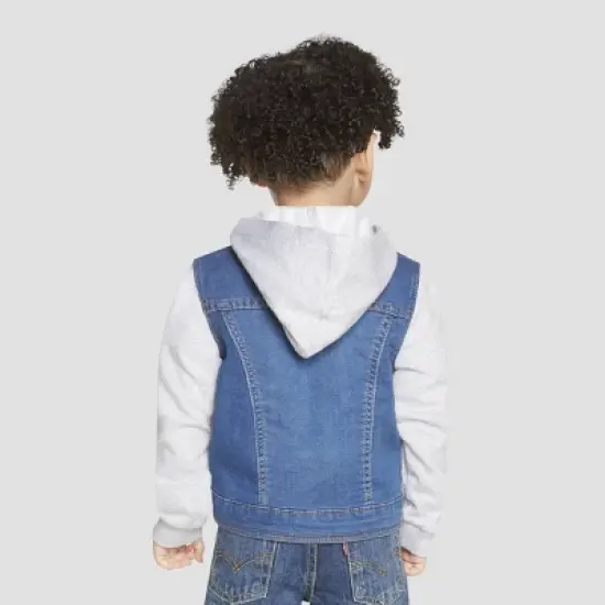 Levi's&reg; Toddler Boys' Indigo Trucker Jacket - Medium Wash image {1}