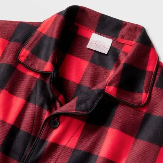 Kids' Buffalo Check Matching Family Pajama Set - Wondershop&trade; Red image {3}
