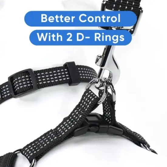 Pawtitas Step-In Dog Harness Reflective Vest for Training & Walking, Puppy image {5}