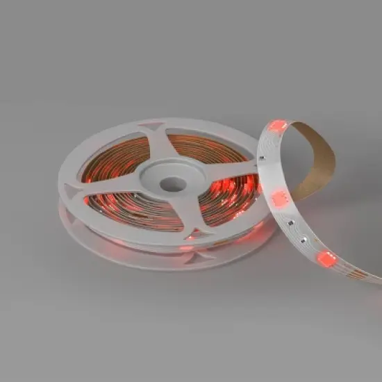 15' LED RGB Strip Lights with Remote Control Clear White - Hyde and EEK! Boutique&trade; image {2}