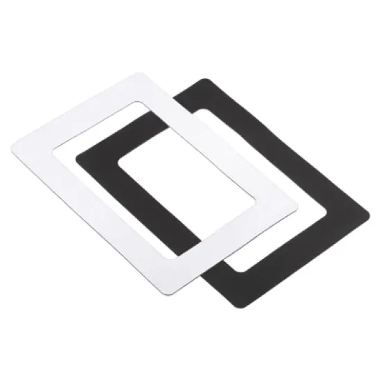 Unique Bargains PVC Magnetic Picture Photo Frame 2 Pcs image {5}