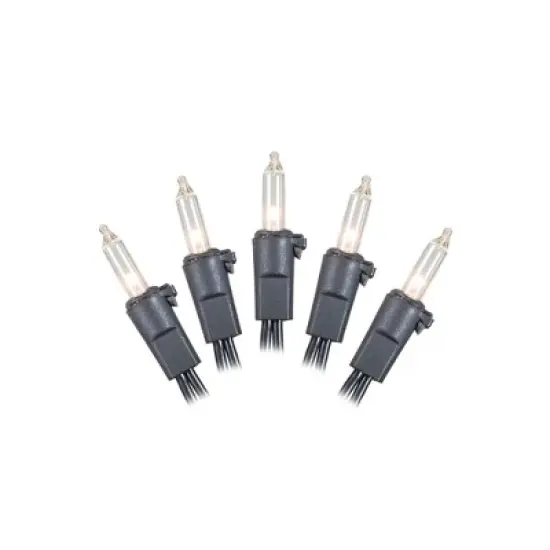 Vickerman Christmas Mini Light Set 33' Black Wire image {1}