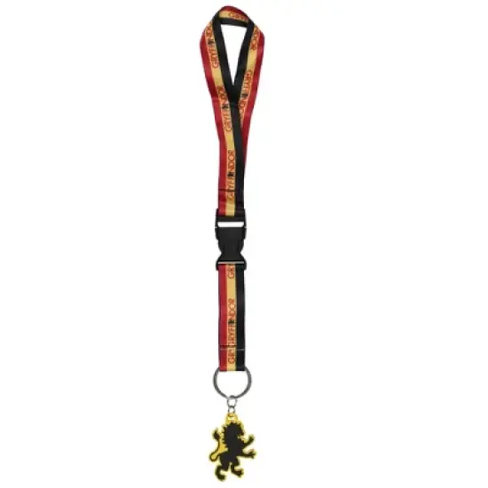 Harry Potter Lanyard Gryffindor Wrist Strap Lanyard For Keys Keychains and Wallets image {3}