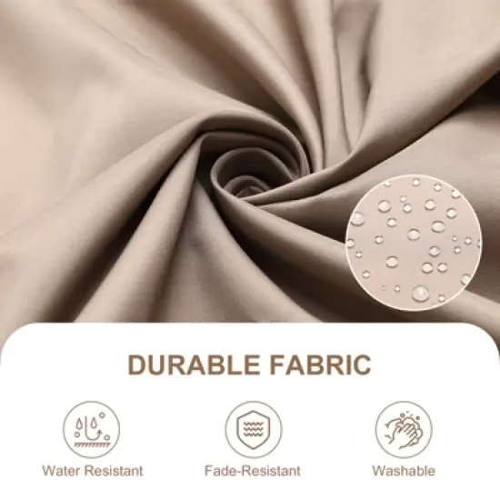 Aoodor Pergola Replacement Canopy- Retractable Sun Shade Cover with Water-Resistant & UPF 50+ UV Blocking for Outdoor Patio image {4}