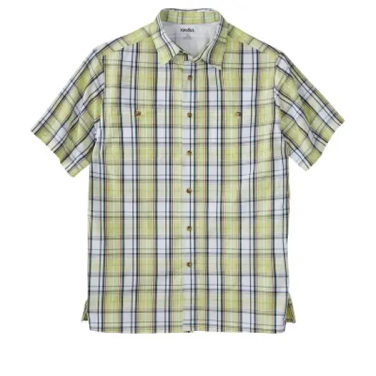 KingSize Men's Big & Tall Short-Sleeve Plaid Sport Shirt image {23}