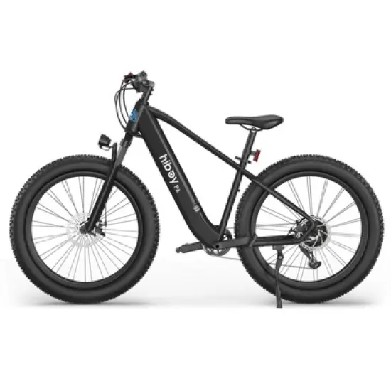 Hiboy Adult P6 26" Step-Over Electric Mountain Bike - Black image {2}