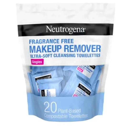 Neutrogena Fragrance Free Makeup Remover Cleansing Towelette Singles - 20ct image {16}