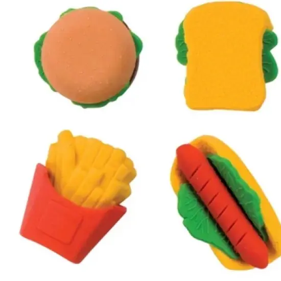 Fun Erasing! Snack Attack Scented Erasers (12 Pack) image {3}