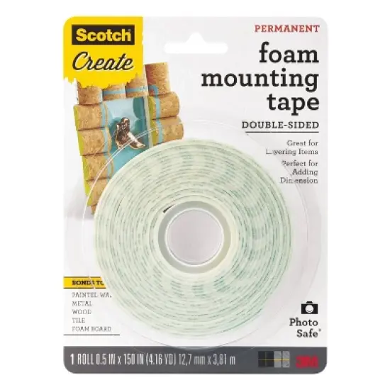 Scotch Create Double-Sided Foam Mounting Tape image {16}