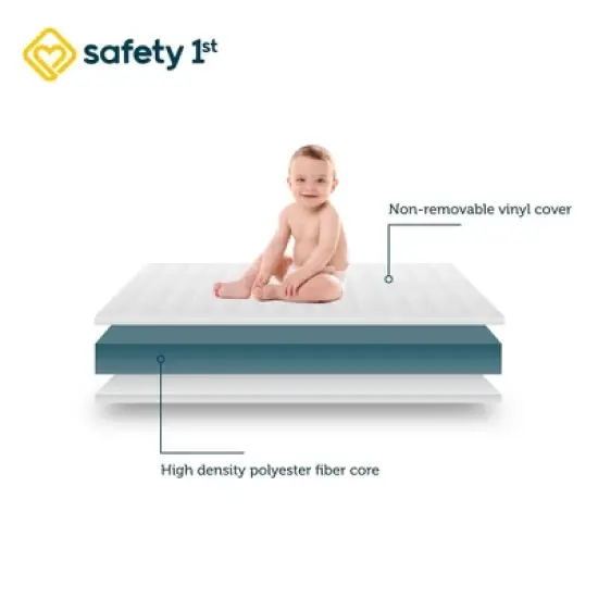 Safety 1st Cozy Snuggles Standard Firm Baby Crib & Toddler Bed Mattress image {7}