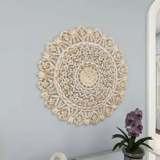 Glam Mirrored Sideboard Silver - Olivia & May image {13}