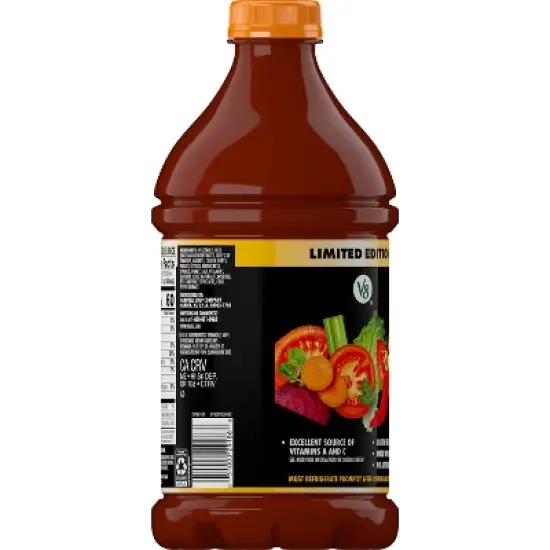 V8 Juice Red Hot Honey Juice - 46 fl oz Bottle image {9}
